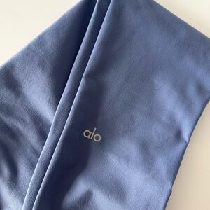 Alo High-Waist 7/8 Airbrush Infinity Blue Leggings Size Small